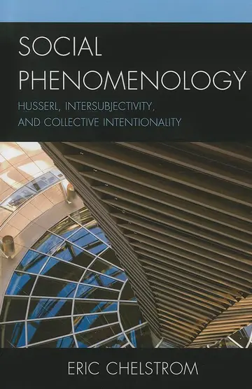 Cover of Social Phenomenology