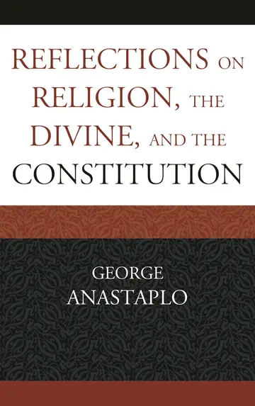 Cover of Reflections on Religion, the Divine, and the Constitution