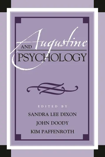 Cover of Augustine and Psychology