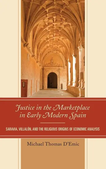 Cover of Justice in the Marketplace in Early Modern Spain