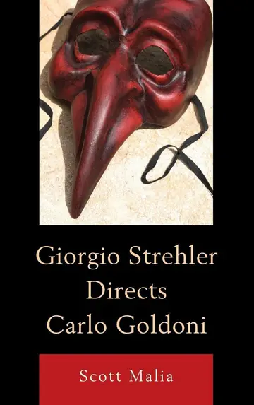 Cover of Giorgio Strehler Directs Carlo Goldoni
