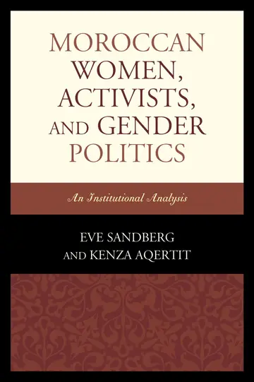 Cover of Moroccan Women, Activists, and Gender Politics