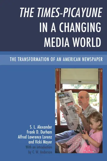 Cover of The Times-Picayune in a Changing Media World