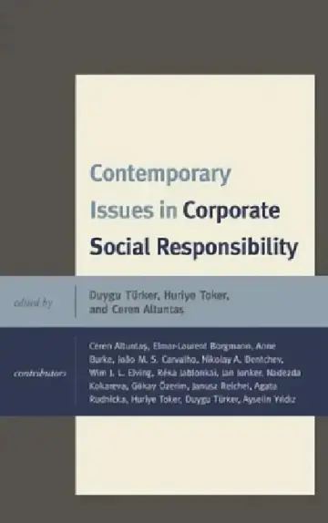 Cover of Contemporary Issues in Corporate Social Responsibility