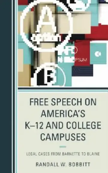 Cover of Free Speech on America's K-12 and College Campuses