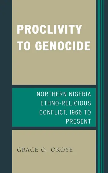 Cover of Proclivity to Genocide