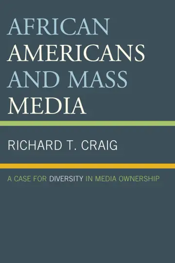 Cover of African Americans and Mass Media