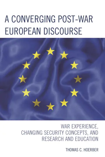 Cover of A Converging Post-War European Discourse