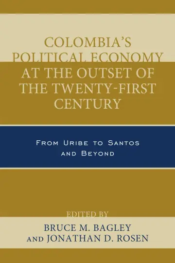 Cover of Colombia's Political Economy at the Outset of the Twenty-First Century