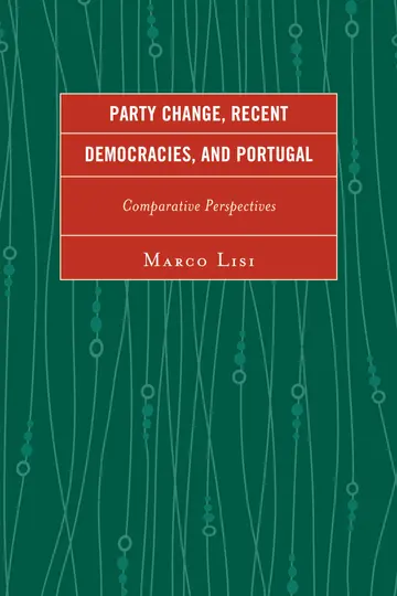 Cover of Party Change, Recent Democracies, and Portugal