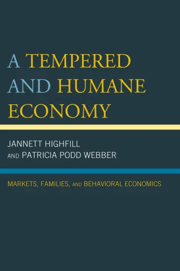Cover of A Tempered and Humane Economy