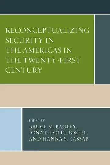 Cover of Reconceptualizing Security in the Americas in the Twenty-First Century