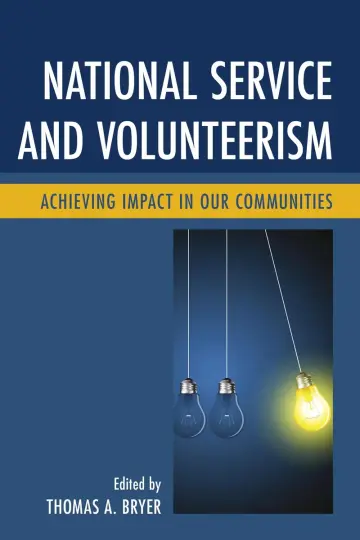 Cover of National Service and Volunteerism