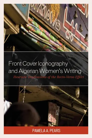Cover of Front Cover Iconography and Algerian Women’s Writing