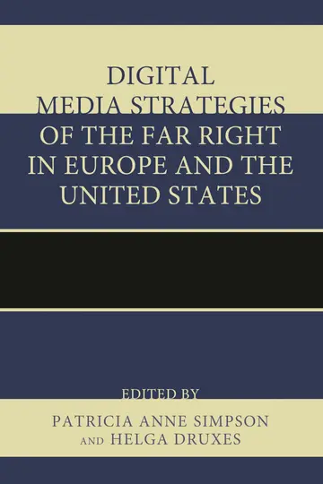 Cover of Digital Media Strategies of the Far Right in Europe and the United States