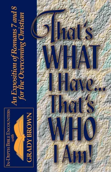 Cover of That's What I Have.That's Who I Am!