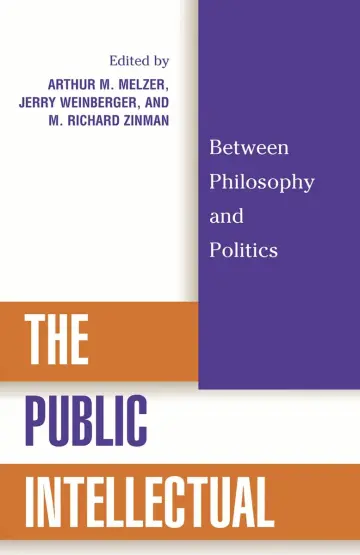 Cover of The Public Intellectual