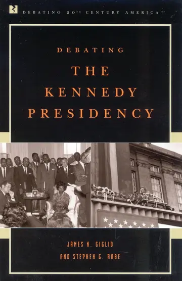 Cover of Debating the Kennedy Presidency
