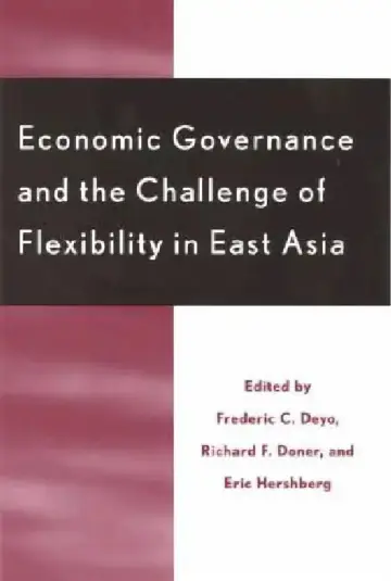 Cover of Economic Governance and the Challenge of Flexibility in East Asia