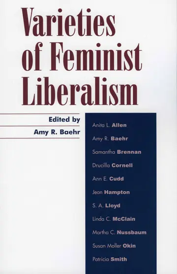 Cover of Varieties of Feminist Liberalism