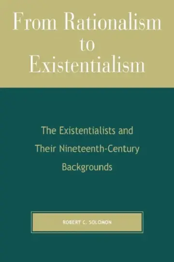 Cover of From Rationalism to Existentialism