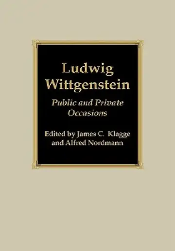 Cover of Ludwig Wittgenstein