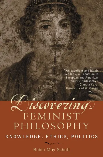 Cover of Discovering Feminist Philosophy