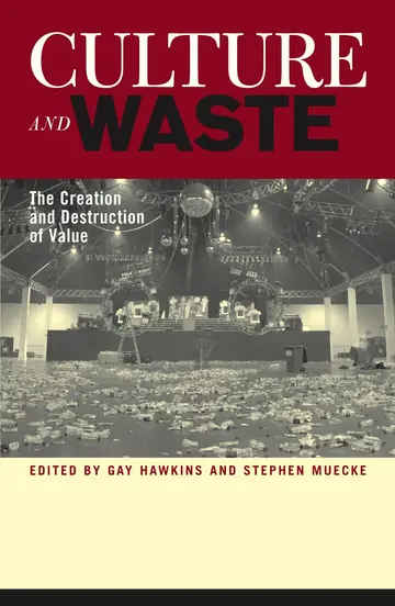 Cover of Culture and Waste