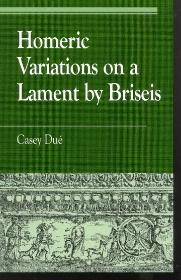 Cover of Homeric Variations on Lament by Briseis