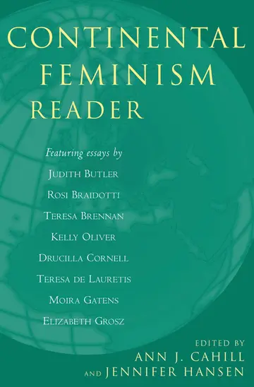 Cover of Continental Feminism Reader