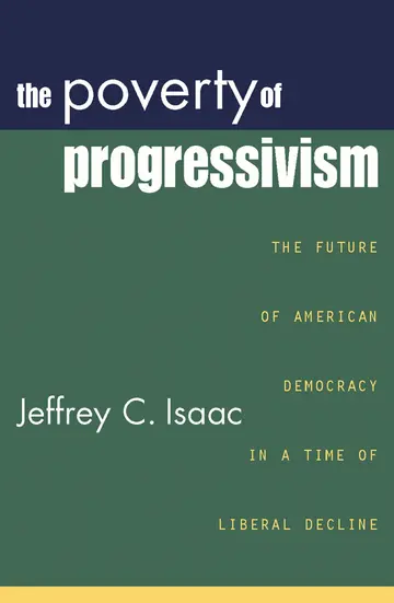 Cover of The Poverty of Progressivism