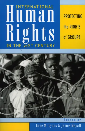 Cover of International Human Rights in the 21st Century