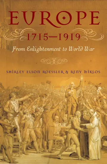 Cover of Europe 1715-1919