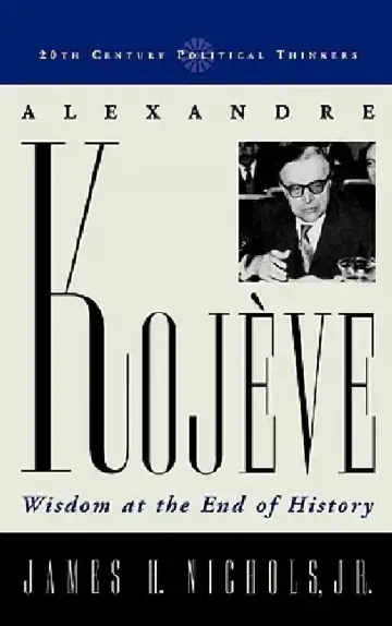 Cover of Alexandre Kojeve