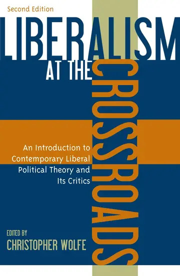 Cover of Liberalism at the Crossroads