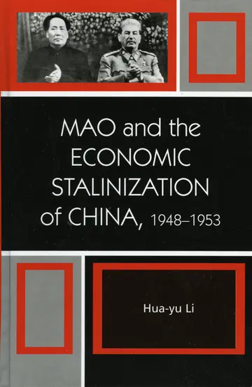 Cover of Mao and the Economic Stalinization of China