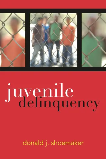 Cover of Juvenile Delinquency