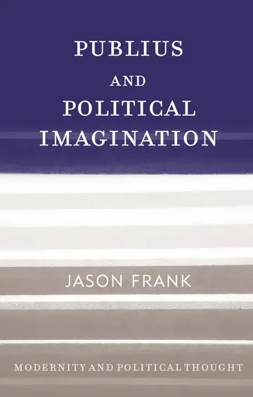 Cover of Publius and Political Imagination