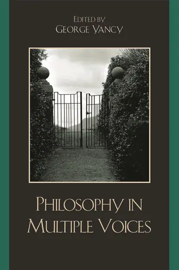 Cover of Philosophy in Multiple Voices
