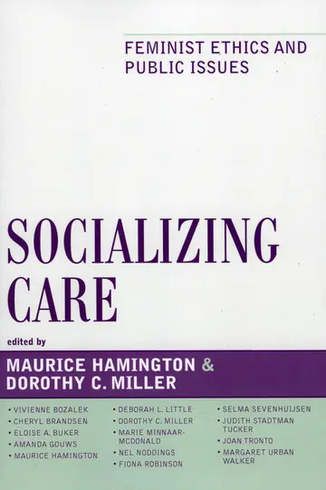 Cover of Socializing Care