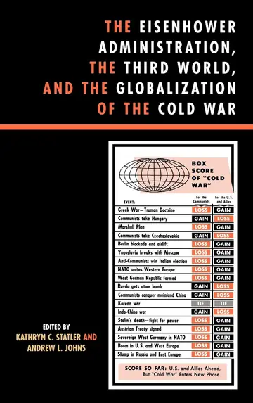 Cover of The Eisenhower Administration, the Third World, and the Globalization of the Cold War