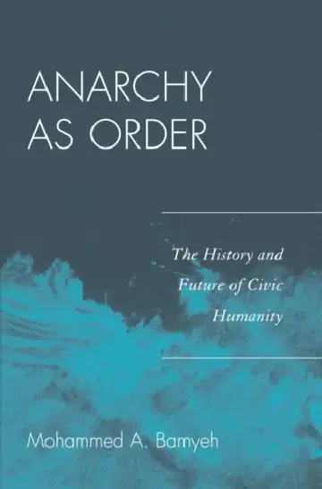 Cover of Anarchy as Order