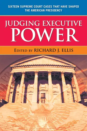 Cover of Judging Executive Power