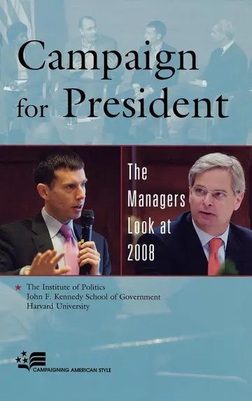Cover of Campaign for President