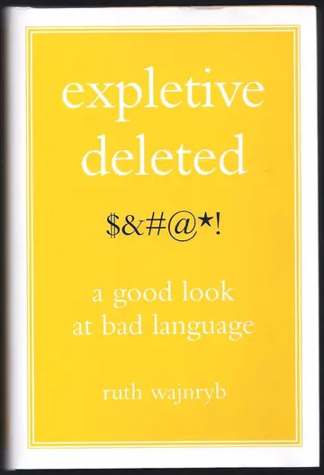 Cover of Expletive Deleted