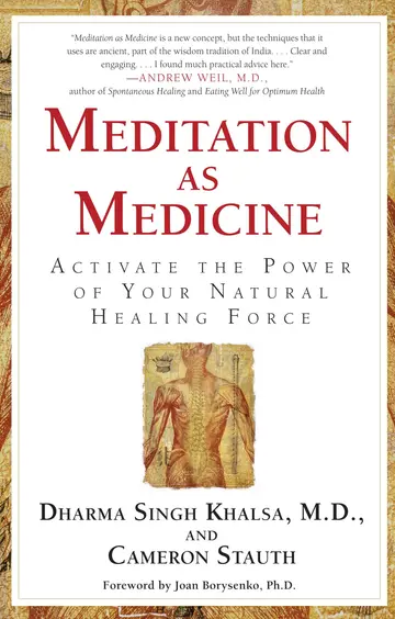 Cover of Meditation as Medicine
