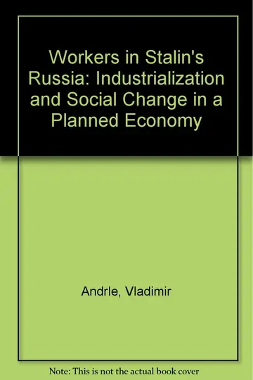 Cover of Workers in Stalin's Russia