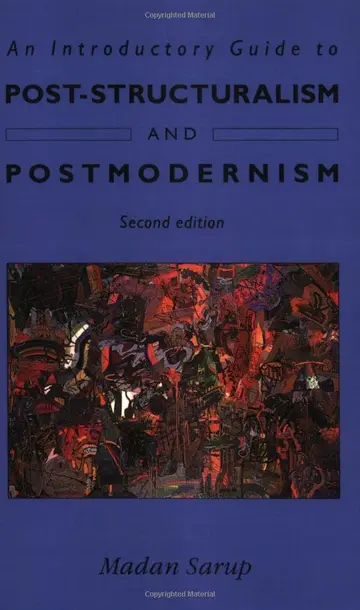 Cover of An Introductory Guide to Post-Structuralism and Postmodernism