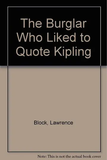 Cover of The Burglar Who Liked to Quote Kipling
