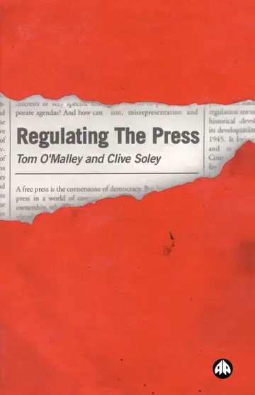 Cover of Regulating the Press
